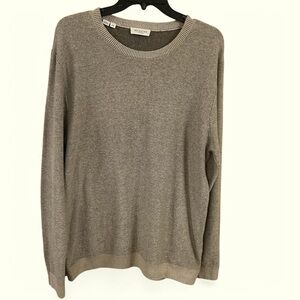 Selected Homme SLHNEW Jeff Crew Neck knit sweater neutral cotton size XXL